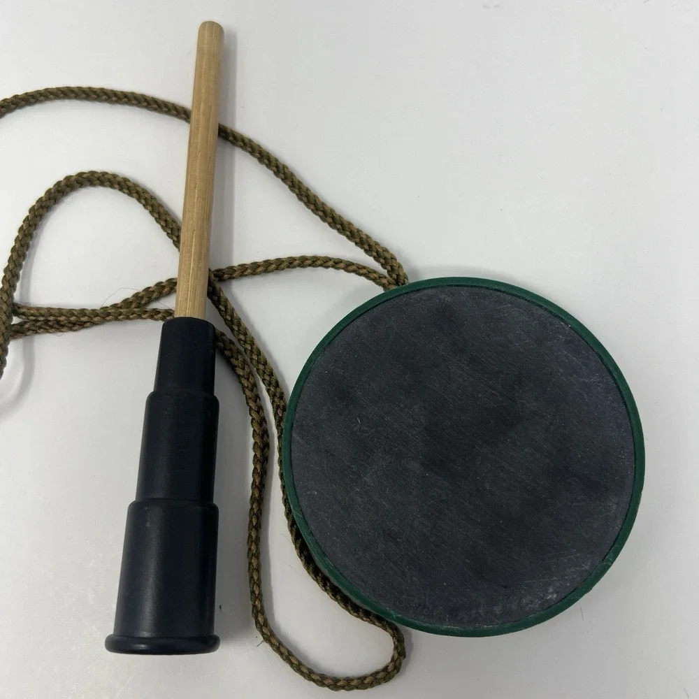 Vintage Green Turkey Call Striker Hunting Game Call Tool‎ Accessory